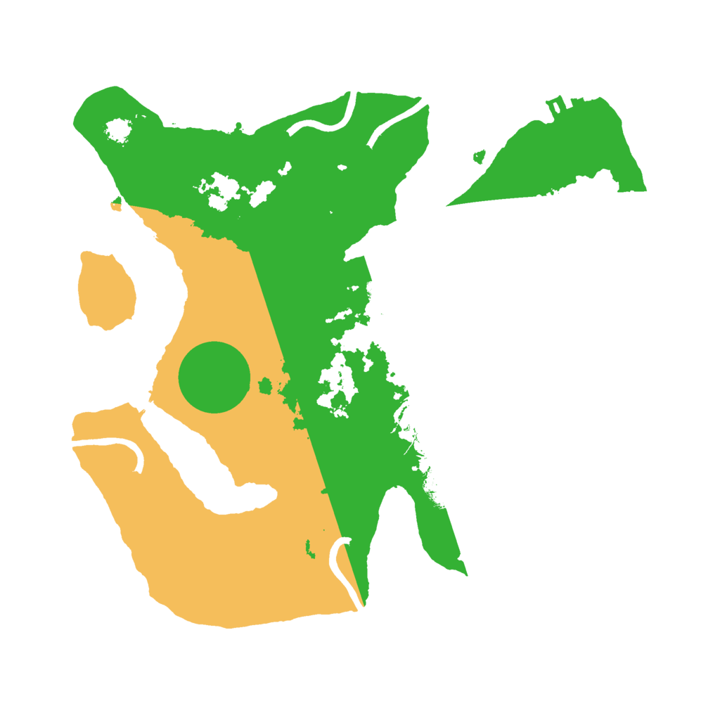 Biome Rust Map: Procedural Map, Size: 2650, Seed: 590