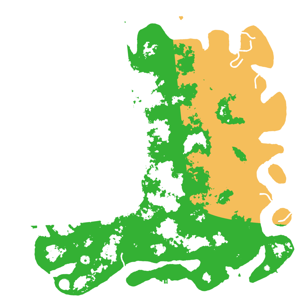 Biome Rust Map: Procedural Map, Size: 5000, Seed: 29933567