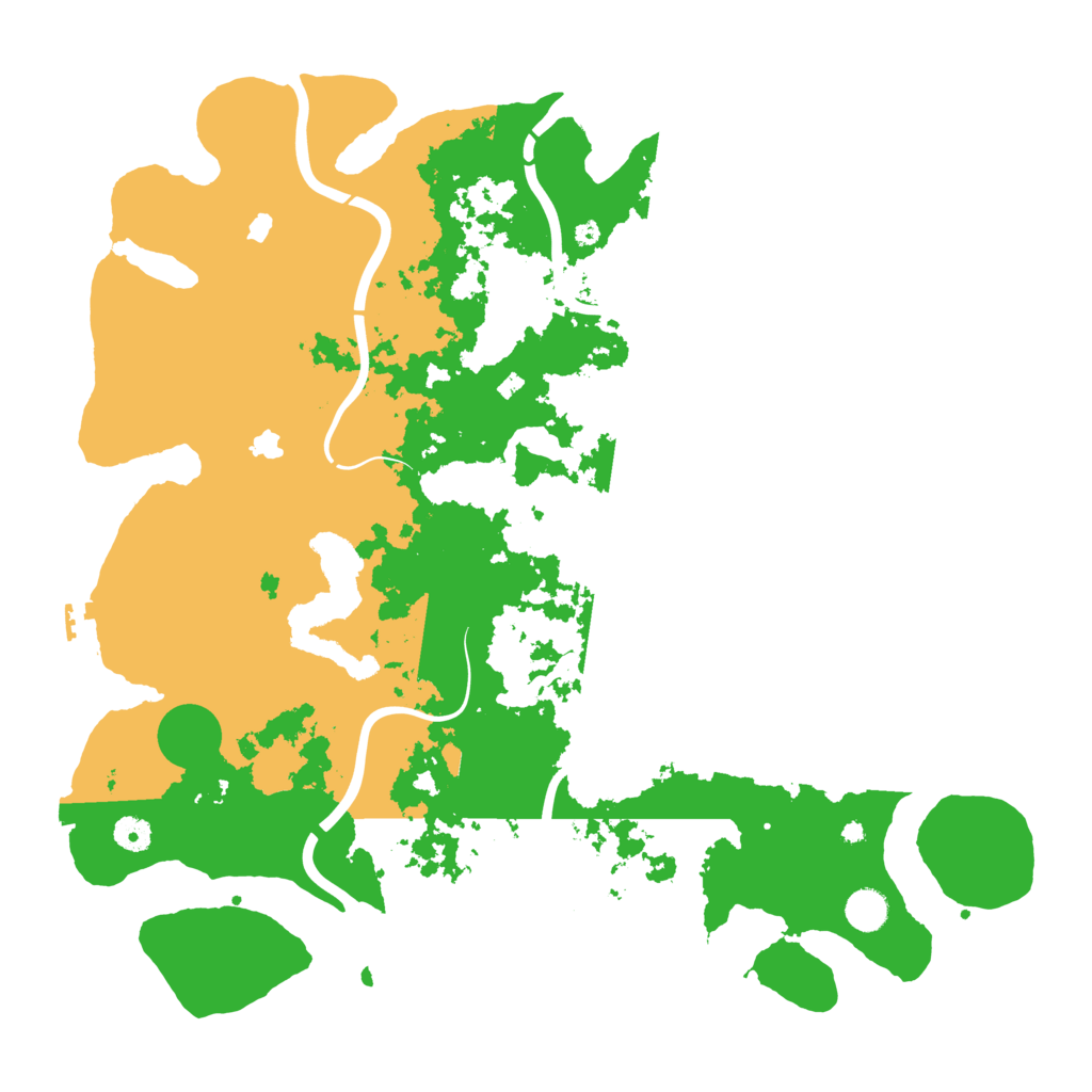 Biome Rust Map: Procedural Map, Size: 4500, Seed: 1422509431