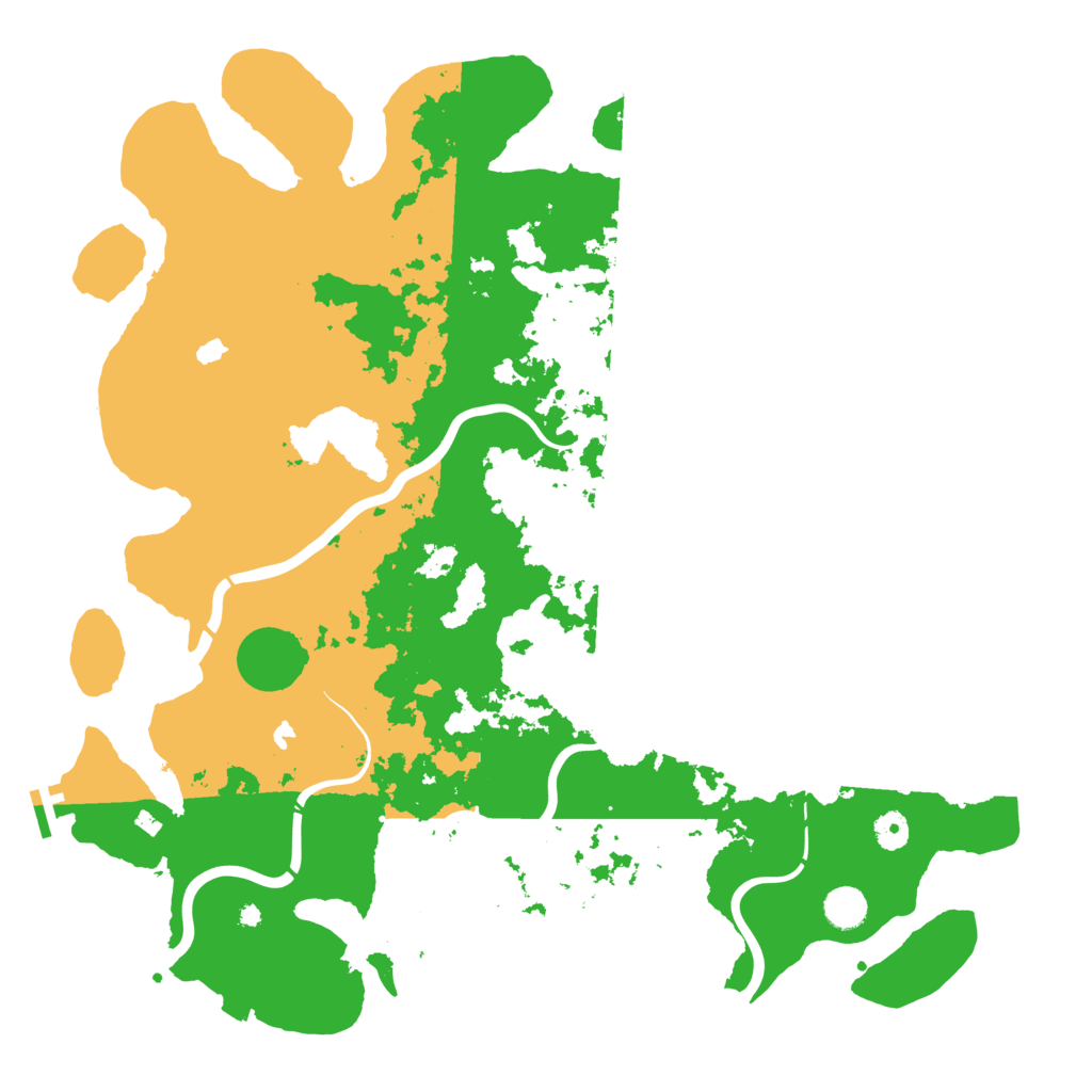 Biome Rust Map: Procedural Map, Size: 4500, Seed: 1830664906