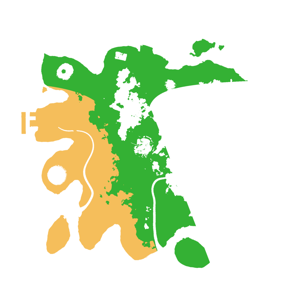 Biome Rust Map: Procedural Map, Size: 2800, Seed: 201020
