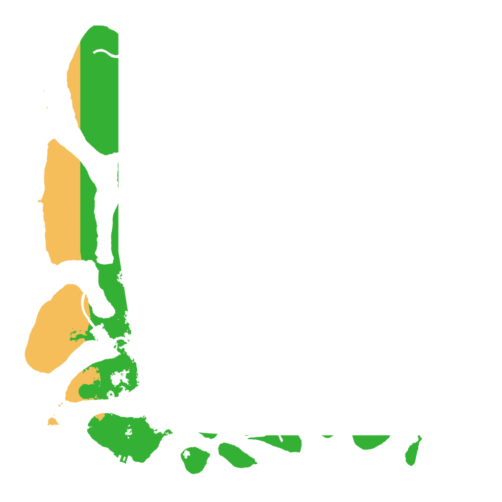 Biome Rust Map: Procedural Map, Size: 4600, Seed: 879967