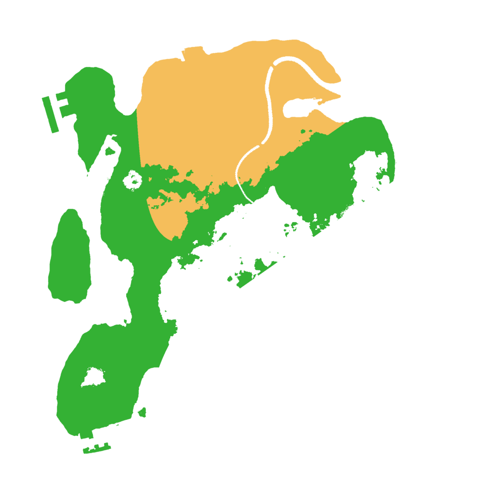 Biome Rust Map: Procedural Map, Size: 2750, Seed: 1600213784