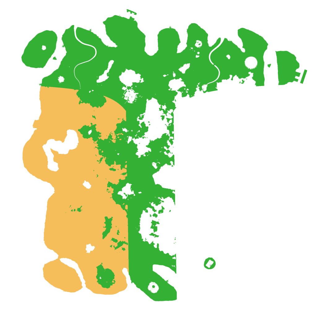 Biome Rust Map: Procedural Map, Size: 4500, Seed: 1736459936