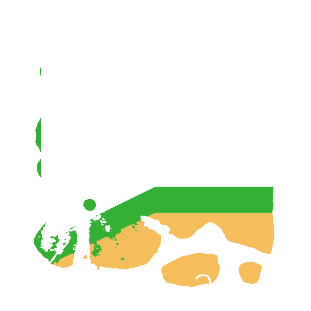 Biome Rust Map: Procedural Map, Size: 3500, Seed: 87233