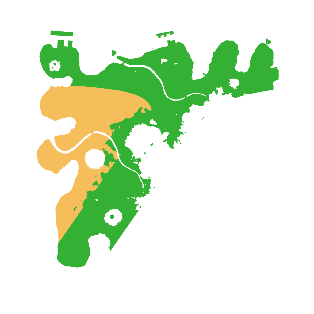 Biome Rust Map: Procedural Map, Size: 2800, Seed: 2130598635