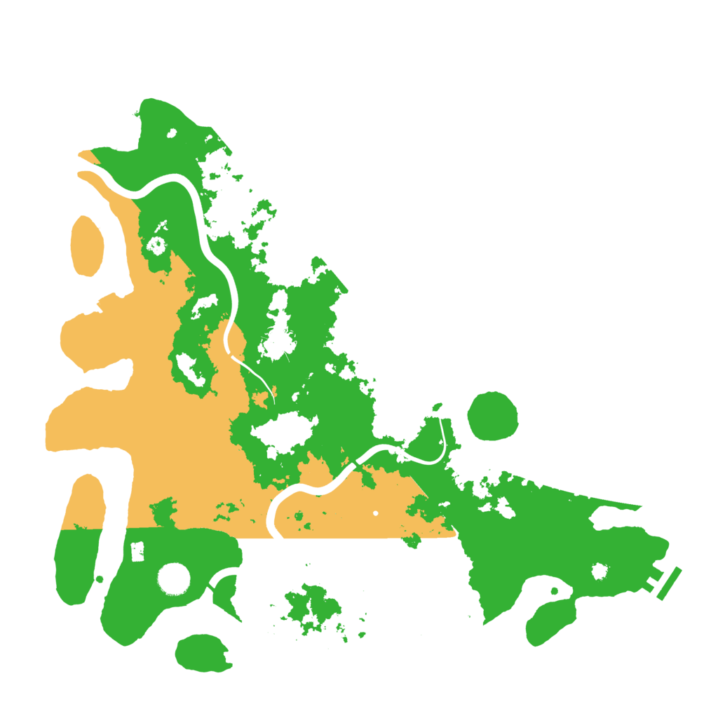 Biome Rust Map: Procedural Map, Size: 3950, Seed: 211835737