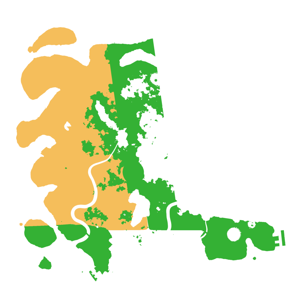 Biome Rust Map: Procedural Map, Size: 4000, Seed: 524543