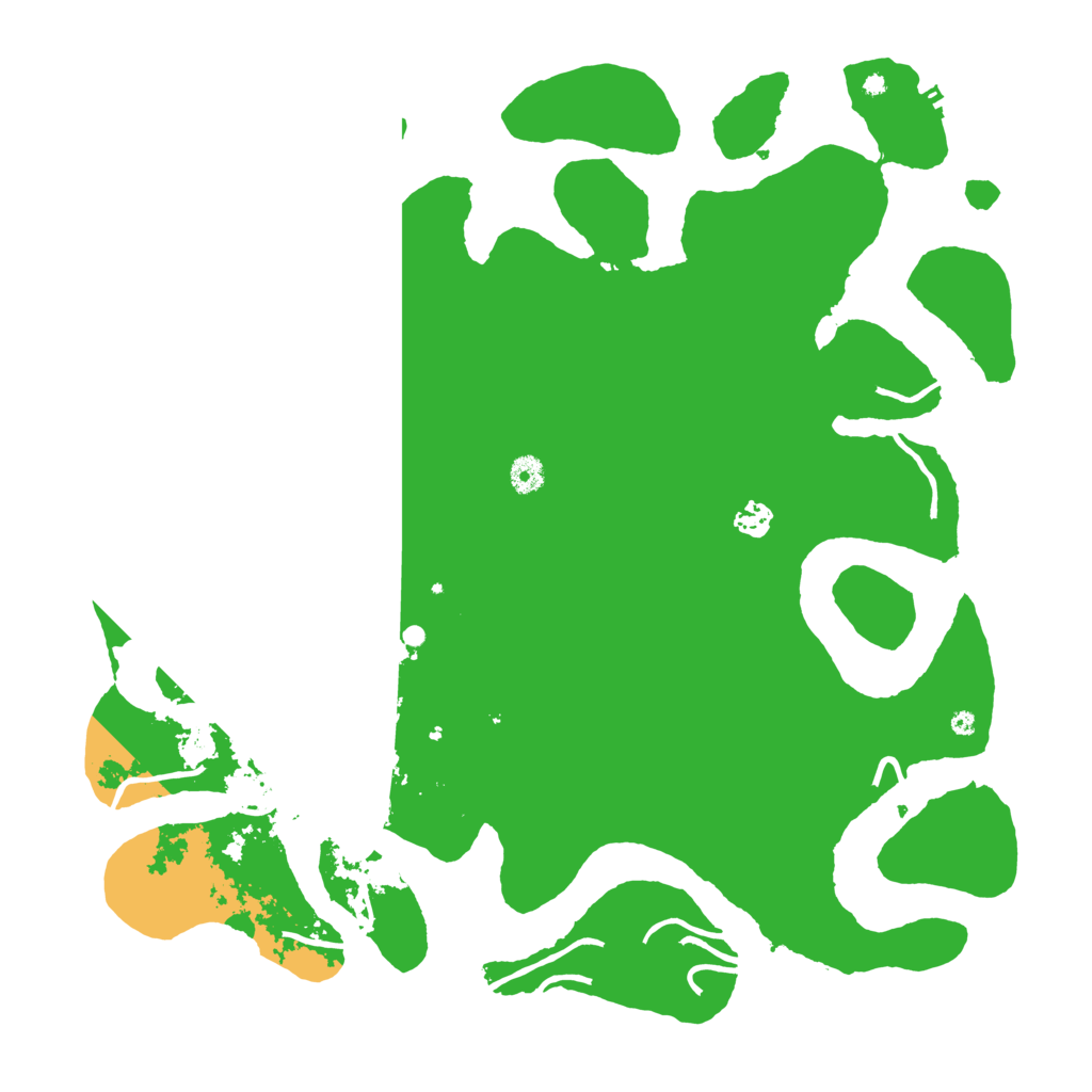 Biome Rust Map: Procedural Map, Size: 4500, Seed: 2341553