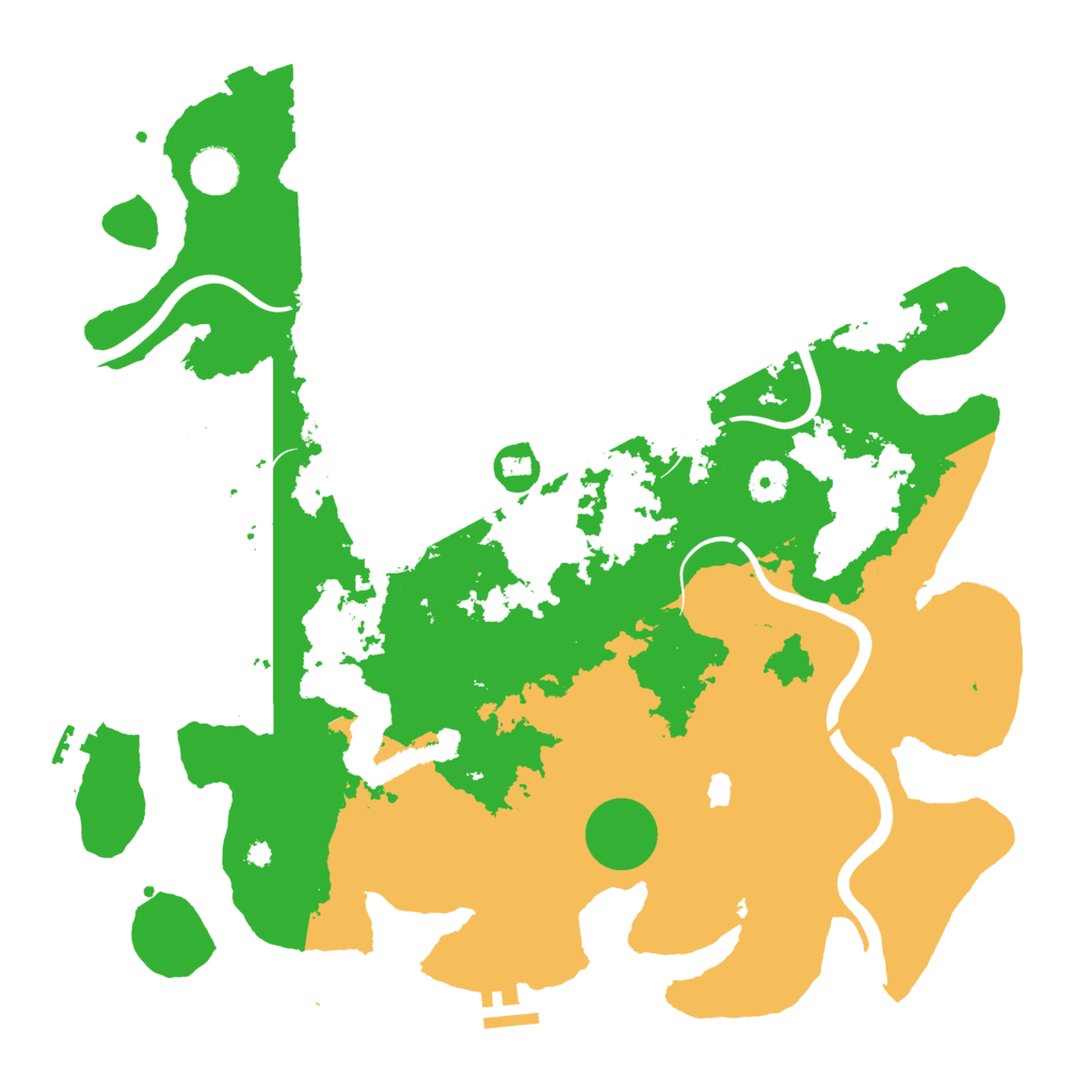Biome Rust Map: Procedural Map, Size: 4000, Seed: 916702