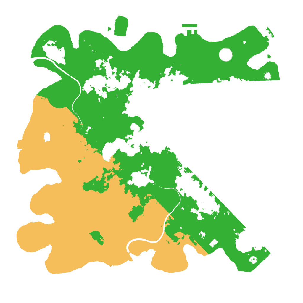 Biome Rust Map: Procedural Map, Size: 4000, Seed: 420147610