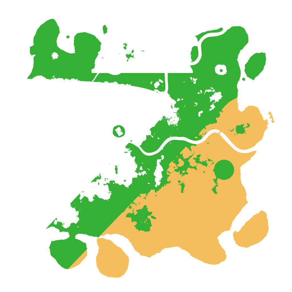 Biome Rust Map: Procedural Map, Size: 3850, Seed: 16787