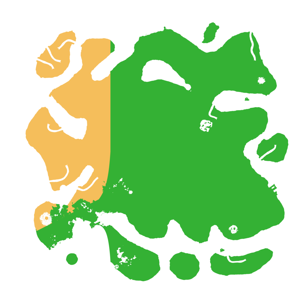 Biome Rust Map: Procedural Map, Size: 3700, Seed: 44272100