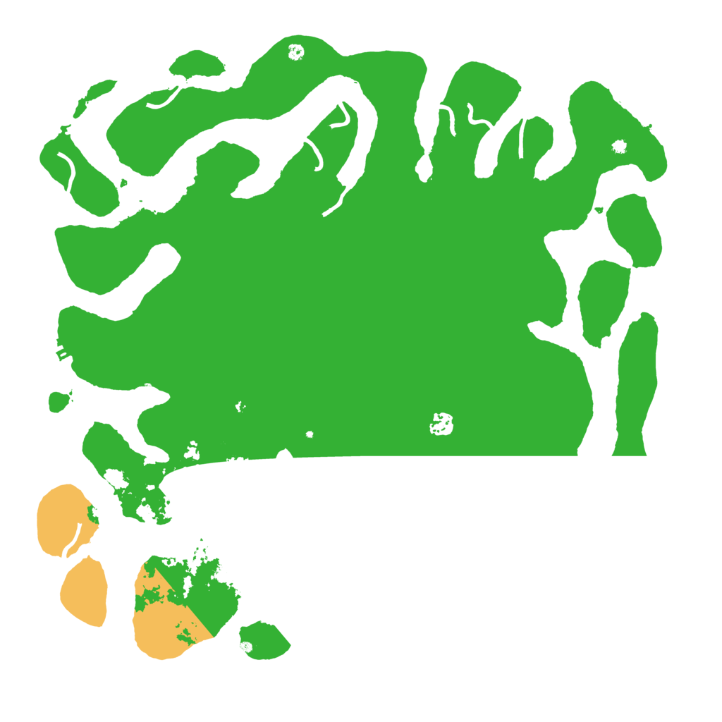Biome Rust Map: Procedural Map, Size: 4500, Seed: 812361569