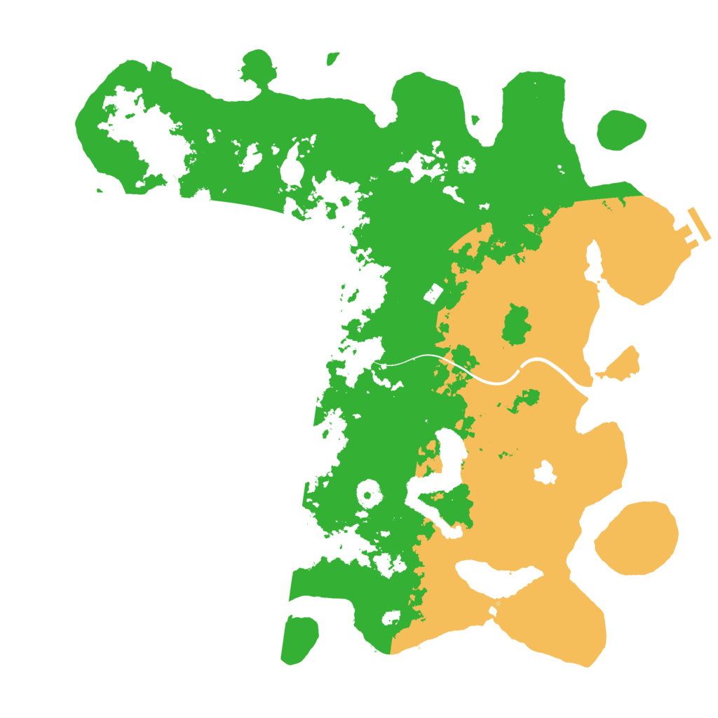 Biome Rust Map: Procedural Map, Size: 4000, Seed: 1683373005