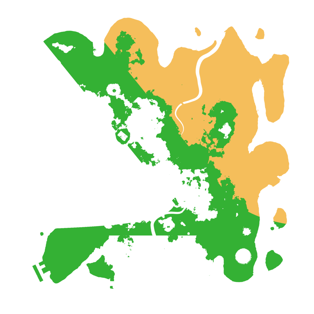 Biome Rust Map: Procedural Map, Size: 3565, Seed: 861