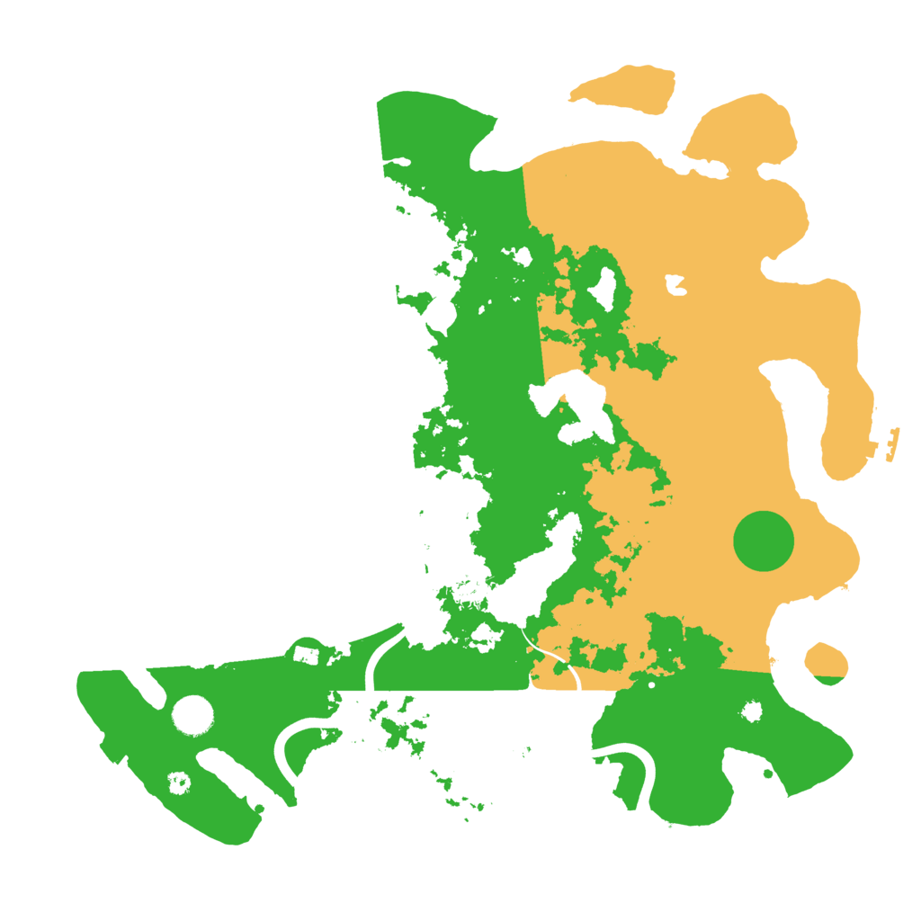 Biome Rust Map: Procedural Map, Size: 4000, Seed: 1108768278