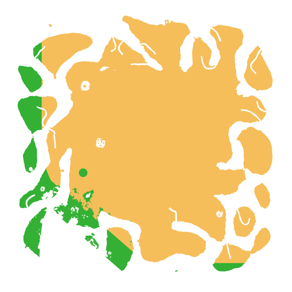 Biome Rust Map: Procedural Map, Size: 4500, Seed: 854736456