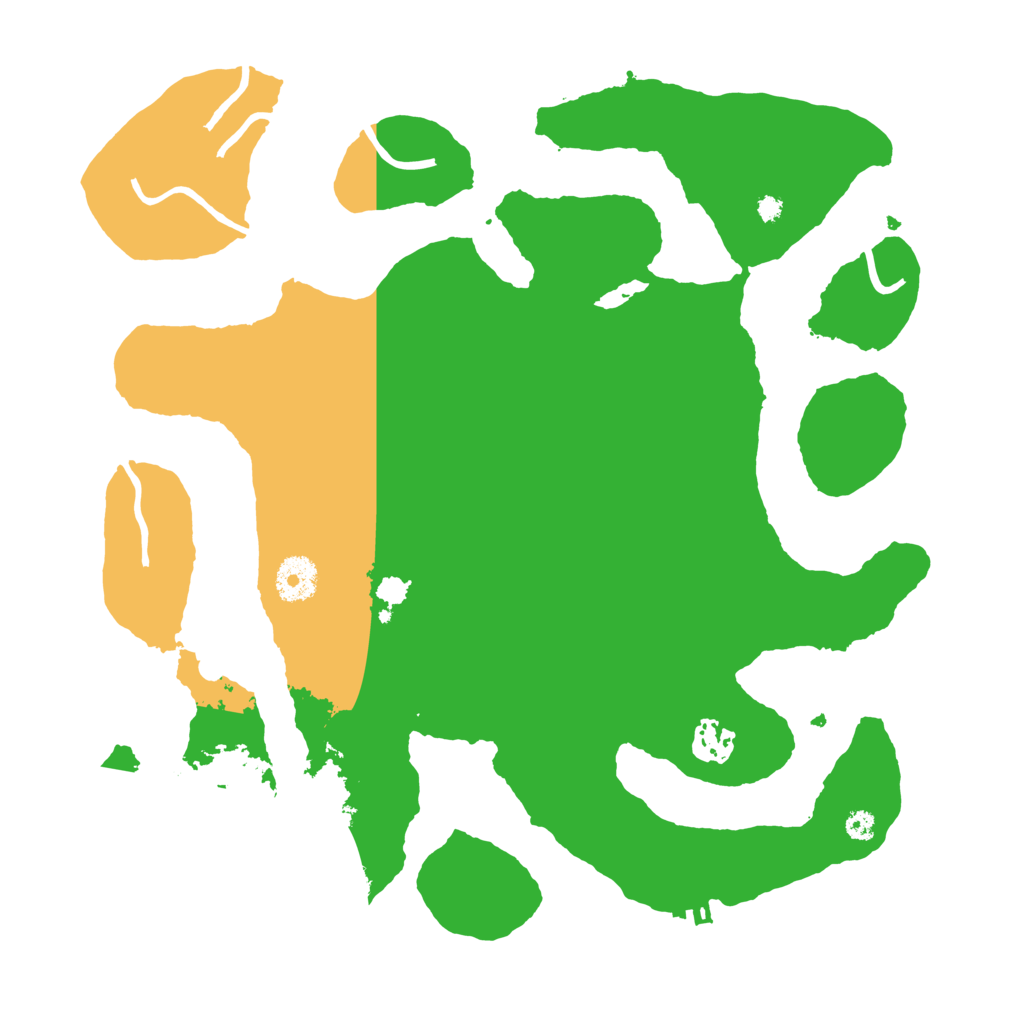 Biome Rust Map: Procedural Map, Size: 3500, Seed: 485230661