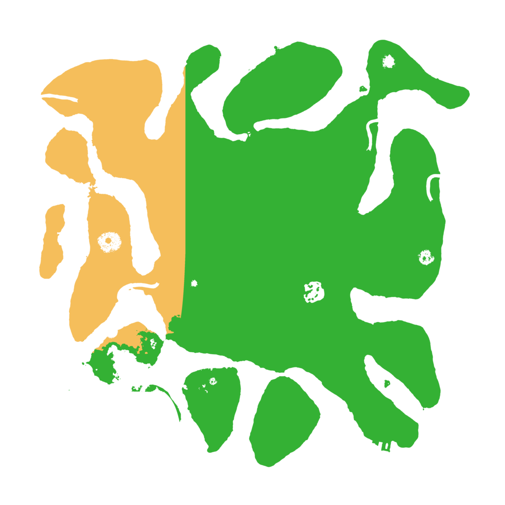 Biome Rust Map: Procedural Map, Size: 3500, Seed: 15448057