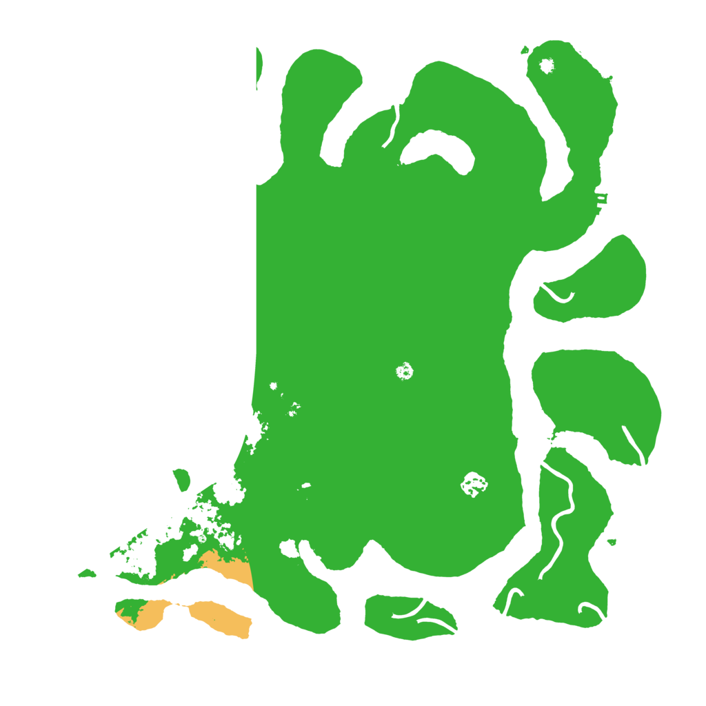 Biome Rust Map: Procedural Map, Size: 4250, Seed: 5775