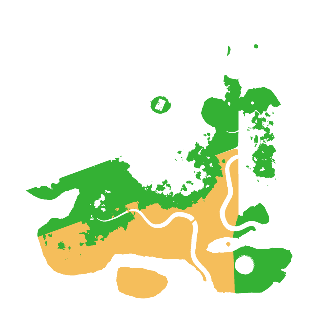 Biome Rust Map: Procedural Map, Size: 3000, Seed: 180712