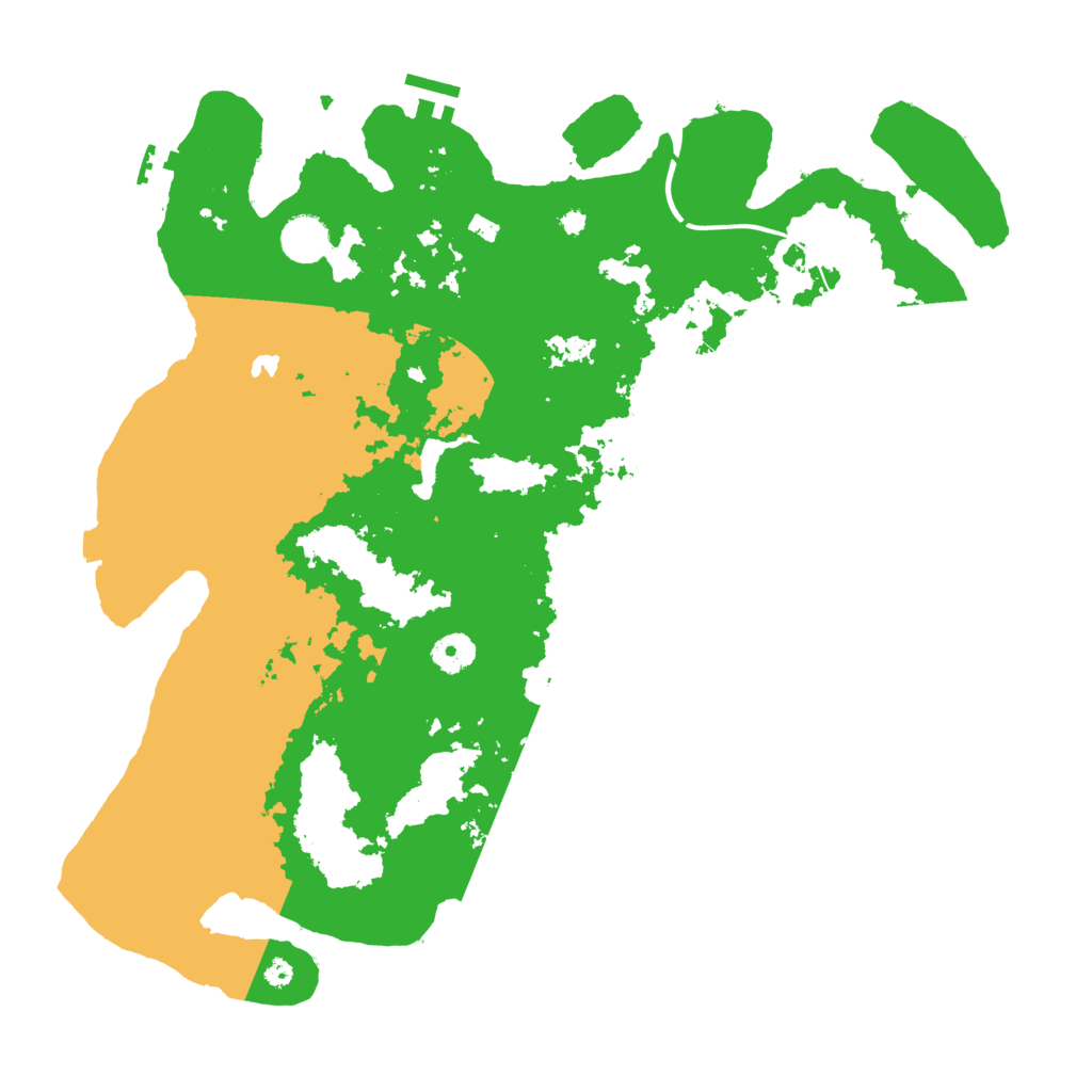 Biome Rust Map: Procedural Map, Size: 4000, Seed: 915934624