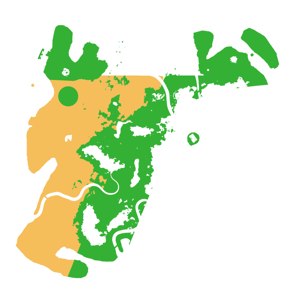 Biome Rust Map: Procedural Map, Size: 4000, Seed: 915934624