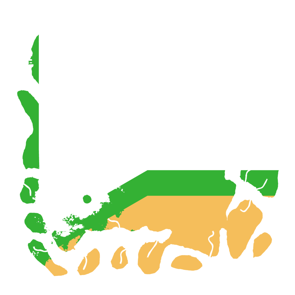 Biome Rust Map: Procedural Map, Size: 4800, Seed: 24570