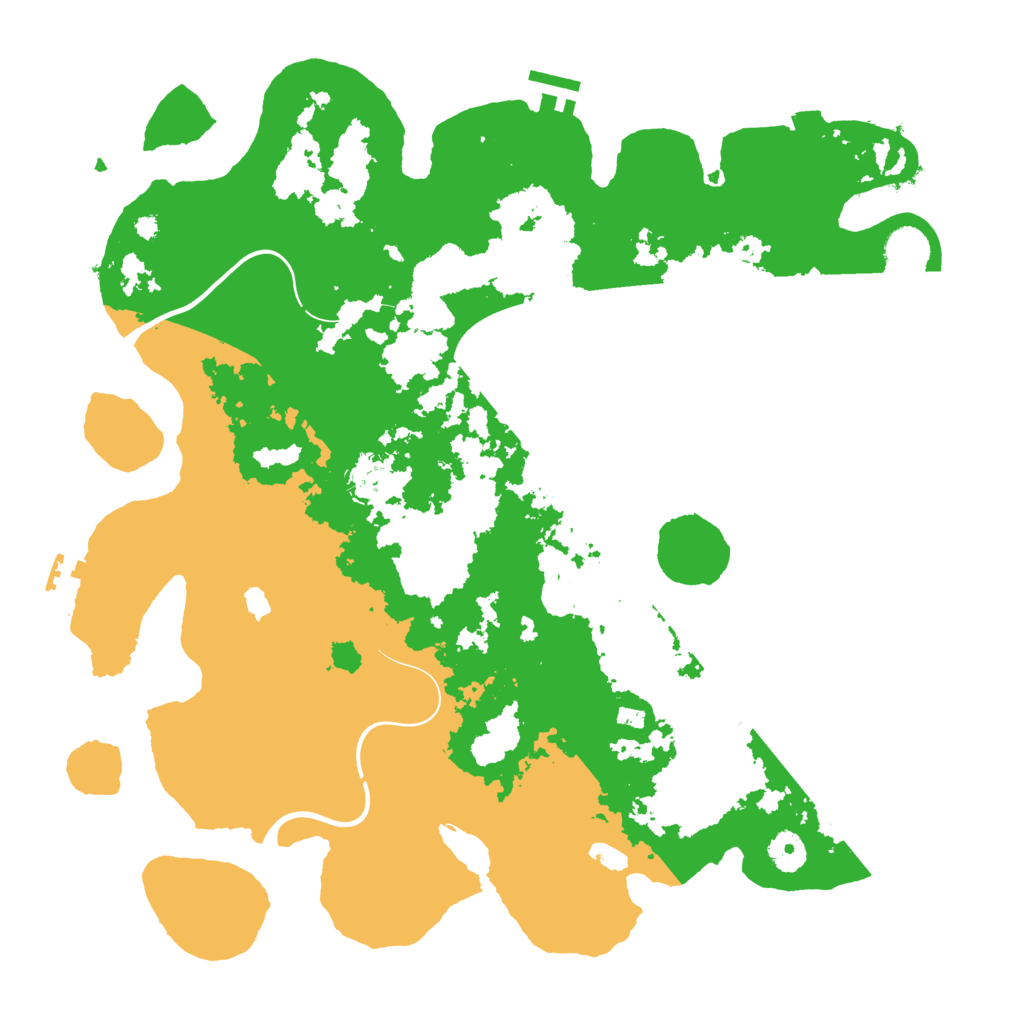 Biome Rust Map: Procedural Map, Size: 4000, Seed: 224343983