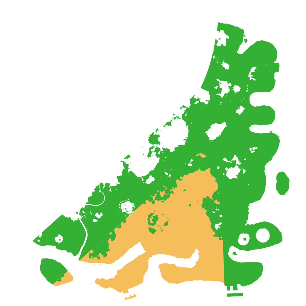 Biome Rust Map: Procedural Map, Size: 3875, Seed: 592804067