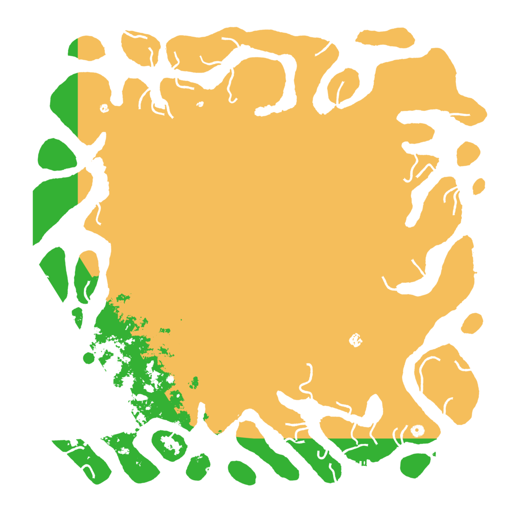 Biome Rust Map: Procedural Map, Size: 6000, Seed: 1667334387