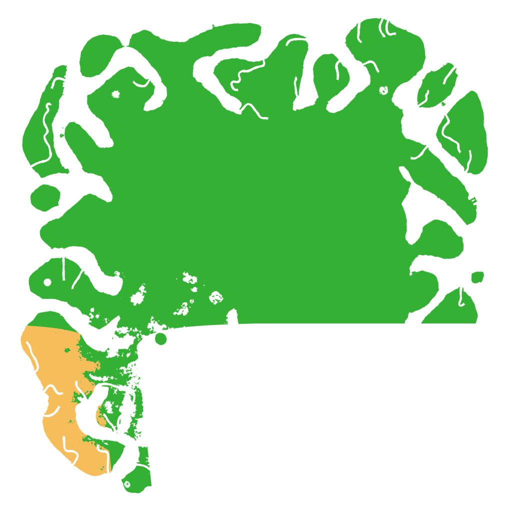 Biome Rust Map: Procedural Map, Size: 6000, Seed: 1337789568