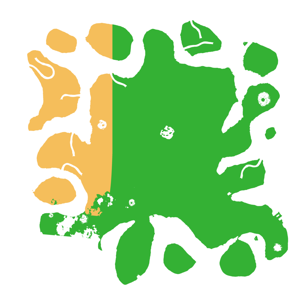 Biome Rust Map: Procedural Map, Size: 3500, Seed: 4885220