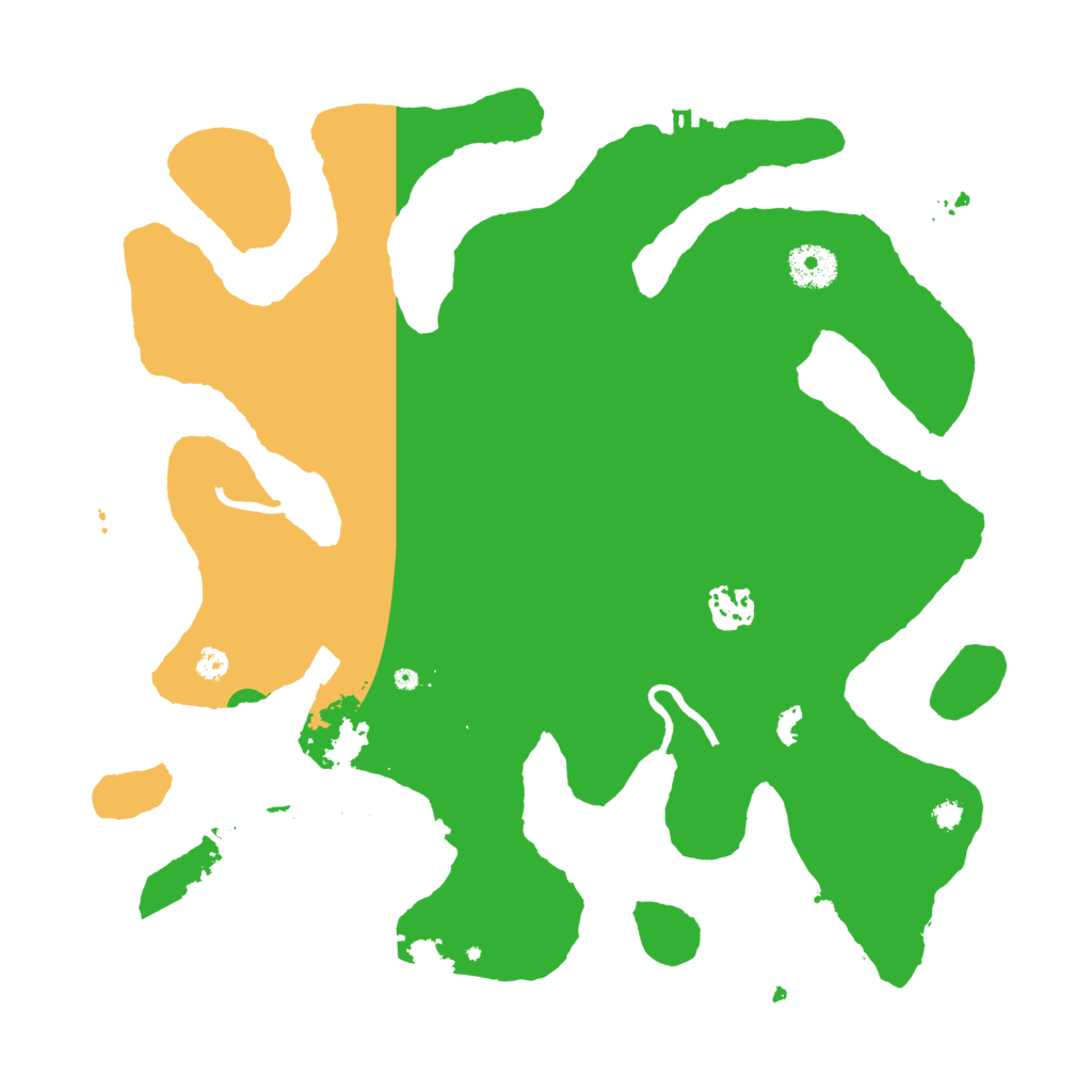 Biome Rust Map: Procedural Map, Size: 3500, Seed: 1764068903