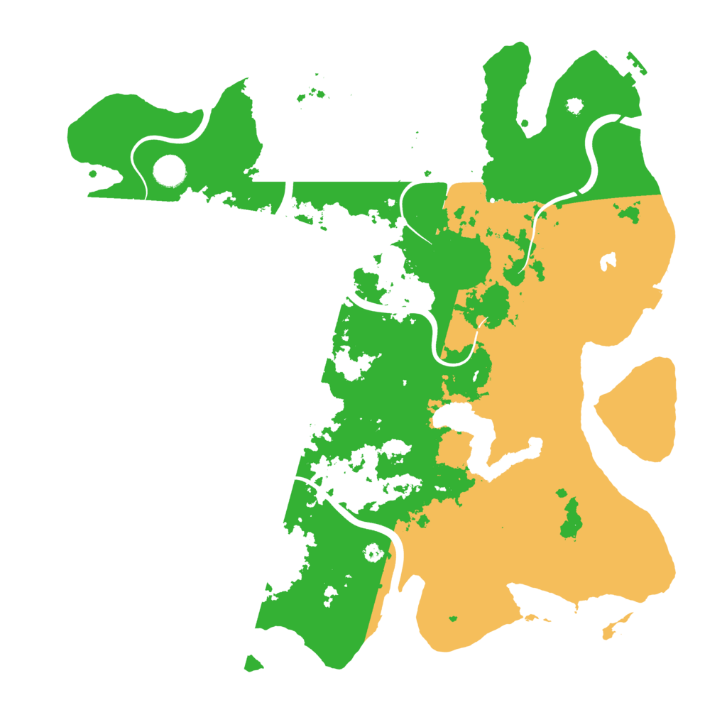 Biome Rust Map: Procedural Map, Size: 4000, Seed: 1220340