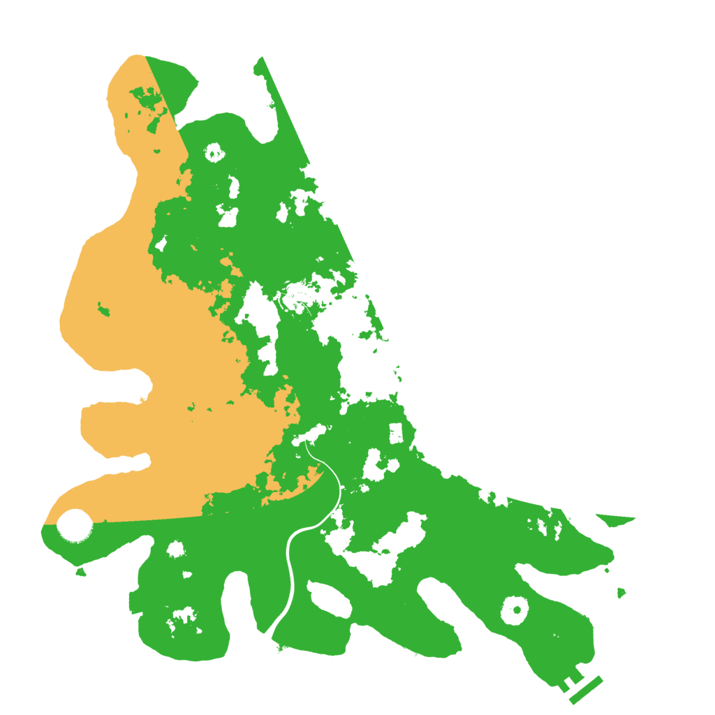 Biome Rust Map: Procedural Map, Size: 3750, Seed: 837846067