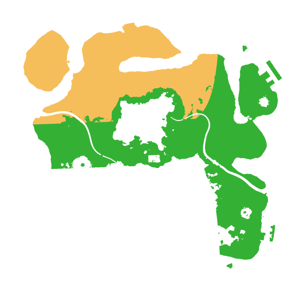 Biome Rust Map: Procedural Map, Size: 2750, Seed: 821739871