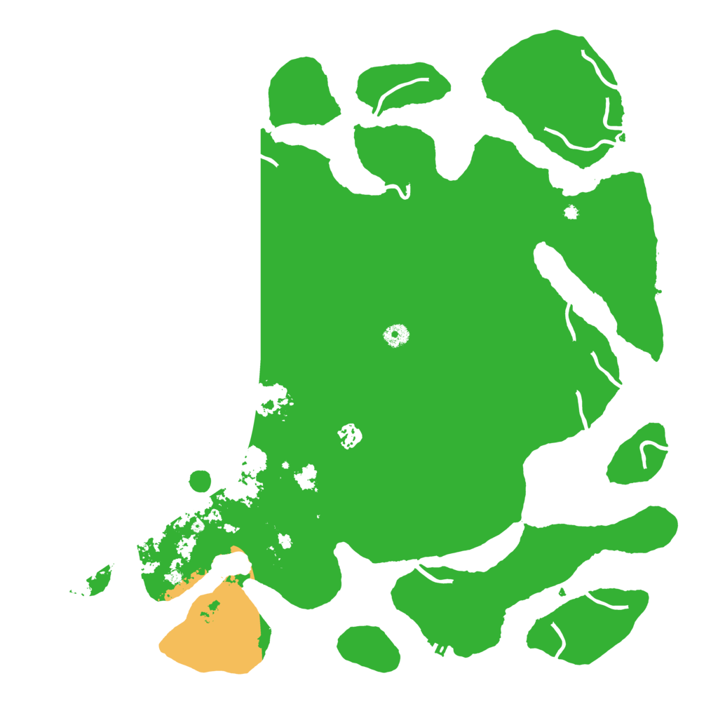 Biome Rust Map: Procedural Map, Size: 4500, Seed: 46767834