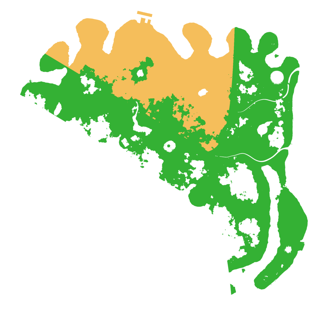 Biome Rust Map: Procedural Map, Size: 4250, Seed: 1083514859