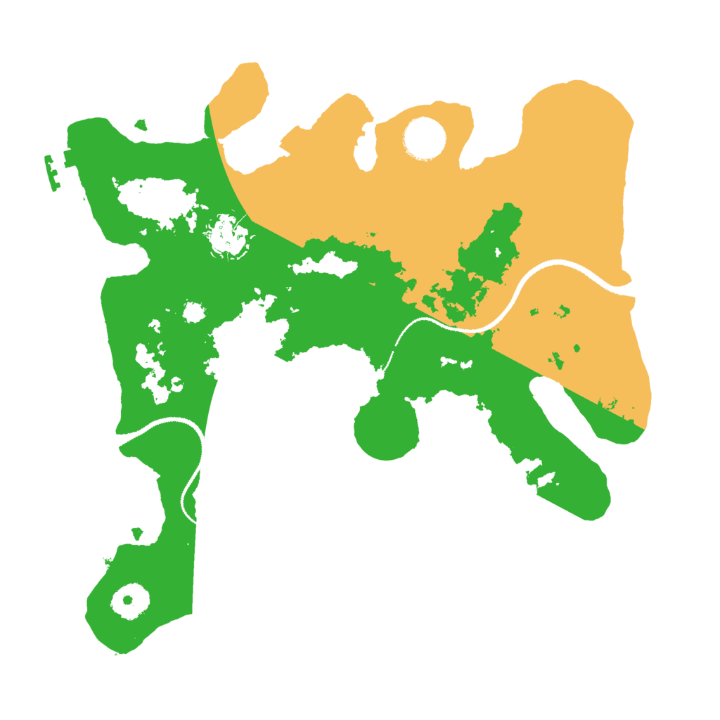 Biome Rust Map: Procedural Map, Size: 3000, Seed: 1792528040