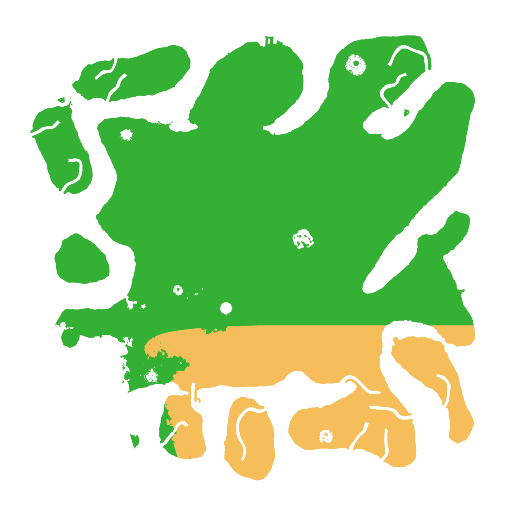 Biome Rust Map: Procedural Map, Size: 3850, Seed: 518555240