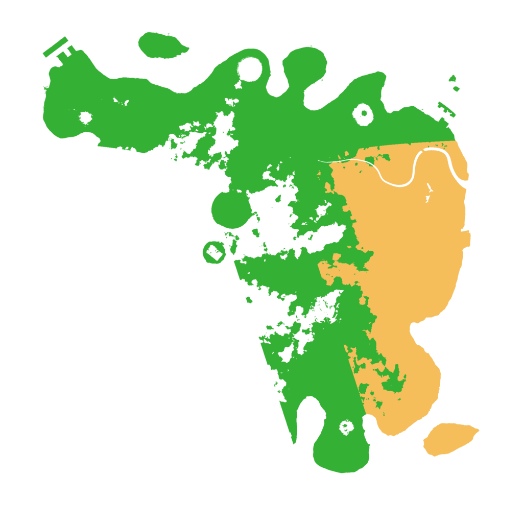 Biome Rust Map: Procedural Map, Size: 3750, Seed: 635036217