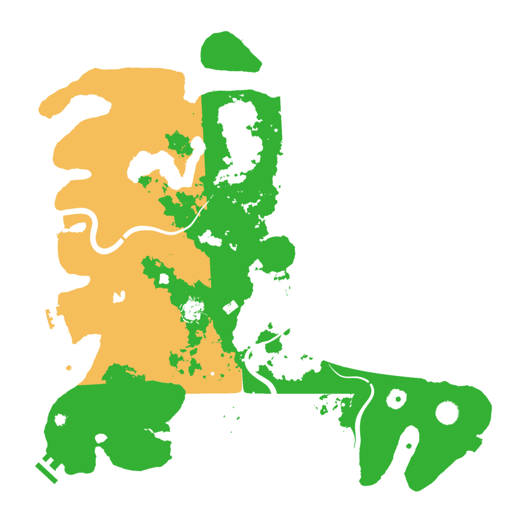 Biome Rust Map: Procedural Map, Size: 4000, Seed: 69235