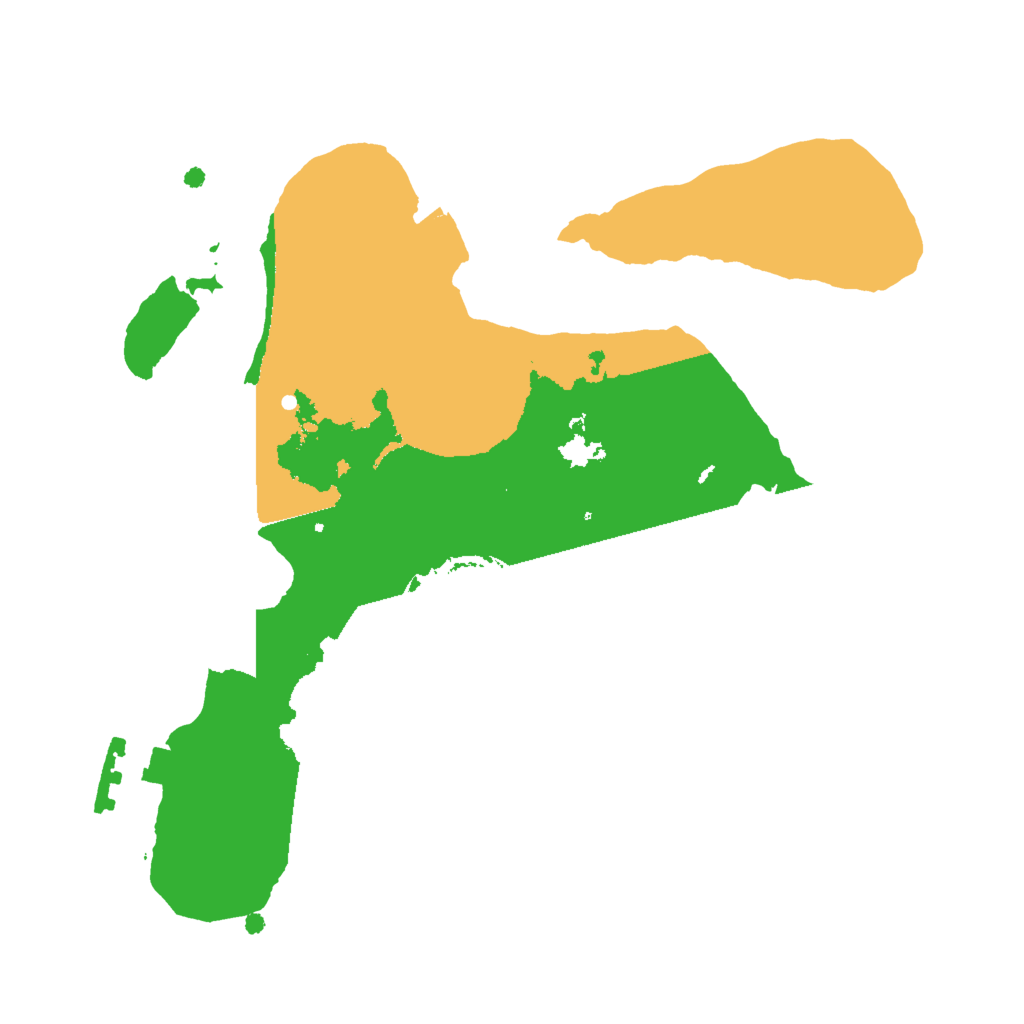 Biome Rust Map: Procedural Map, Size: 2000, Seed: 1647233973