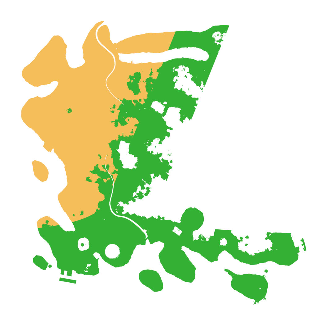 Biome Rust Map: Procedural Map, Size: 3800, Seed: 1430216538