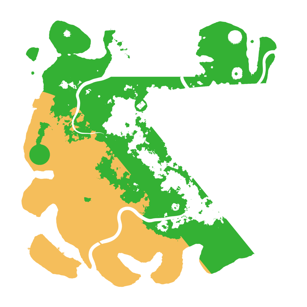 Biome Rust Map: Procedural Map, Size: 3950, Seed: 815882139