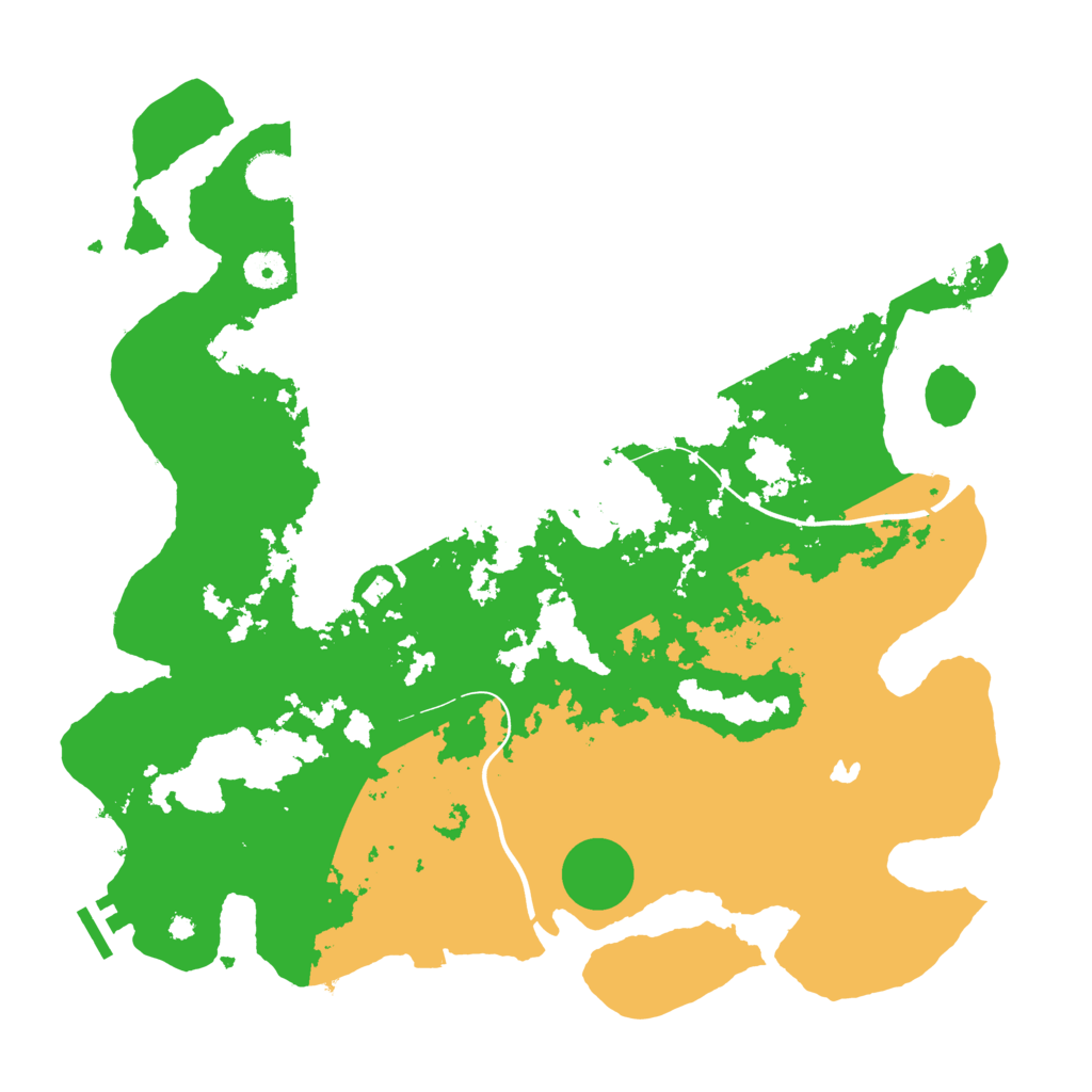 Biome Rust Map: Procedural Map, Size: 4000, Seed: 2068903346