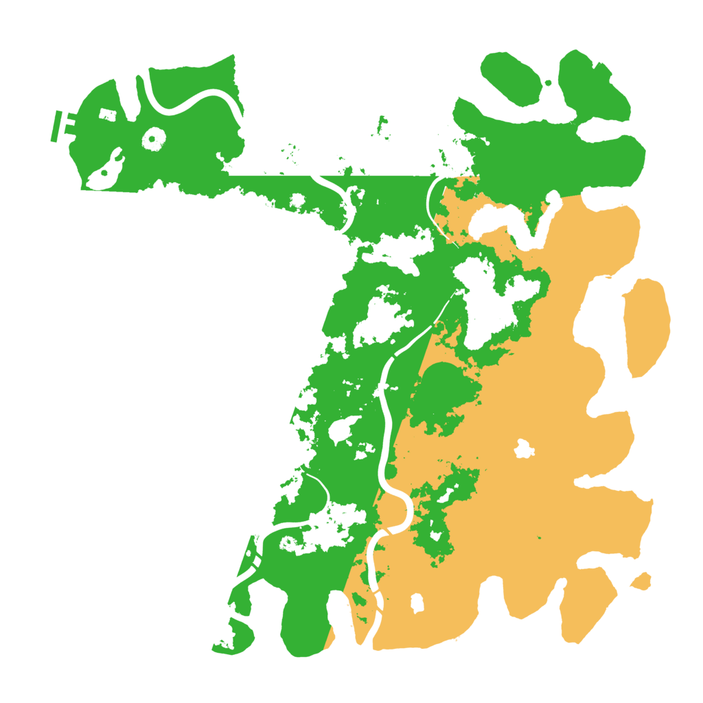 Biome Rust Map: Procedural Map, Size: 4500, Seed: 6738241
