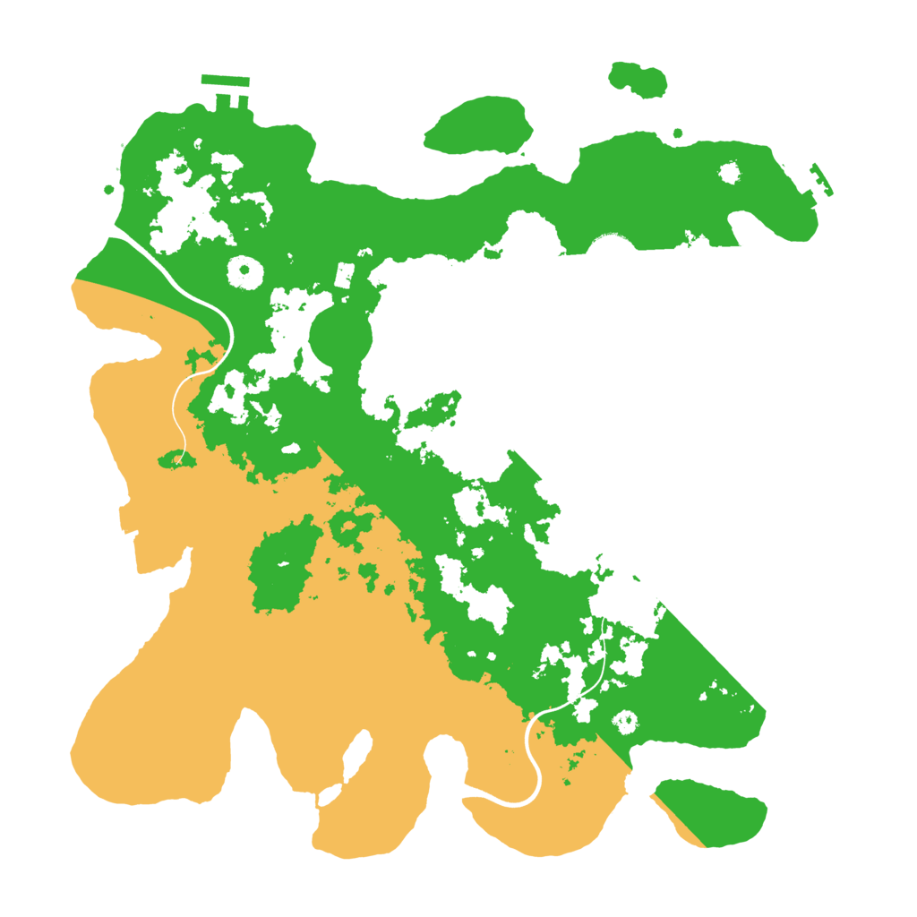 Biome Rust Map: Procedural Map, Size: 3850, Seed: 1916858527